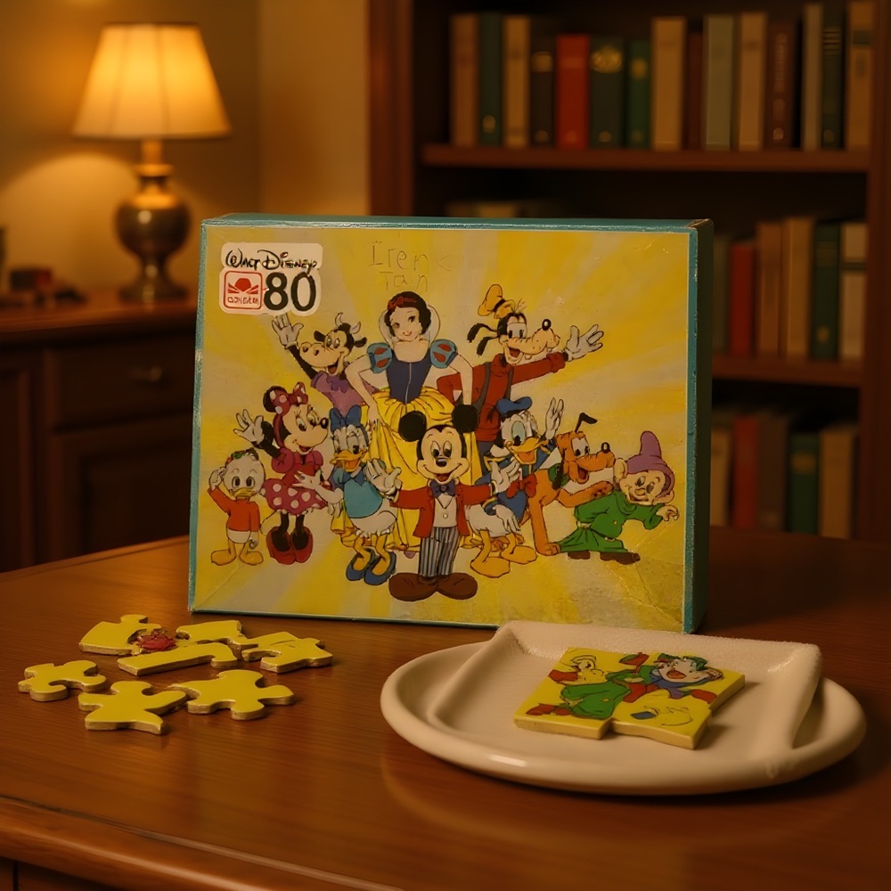 Vintage 1980’s Disney Characters 80 Piece Puzzle